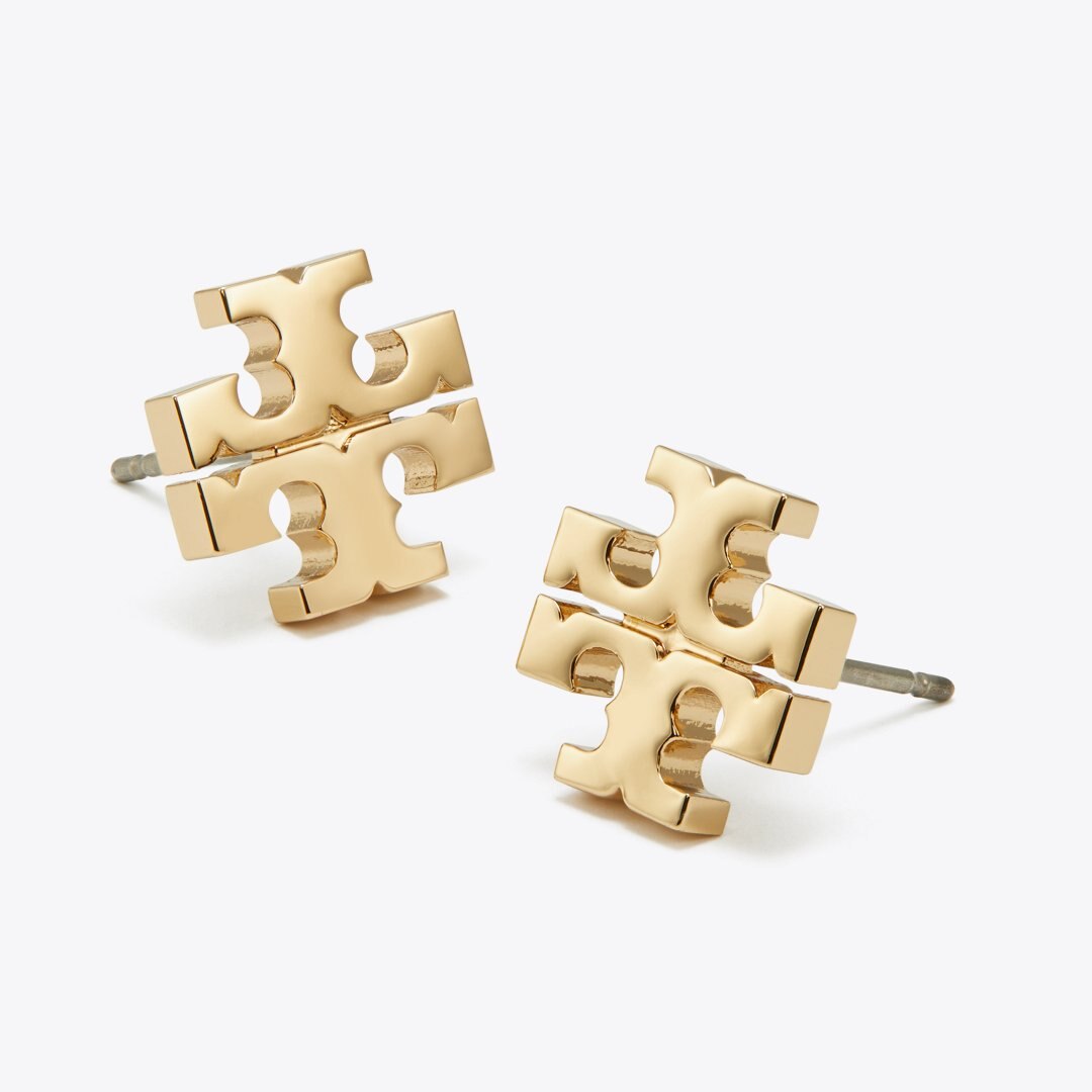 Tory Burch Icon Stud Earrings Tory Gold