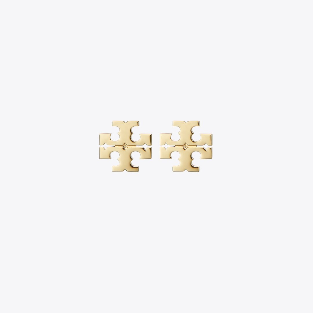 Tory Burch Icon Stud Earrings Tory Gold