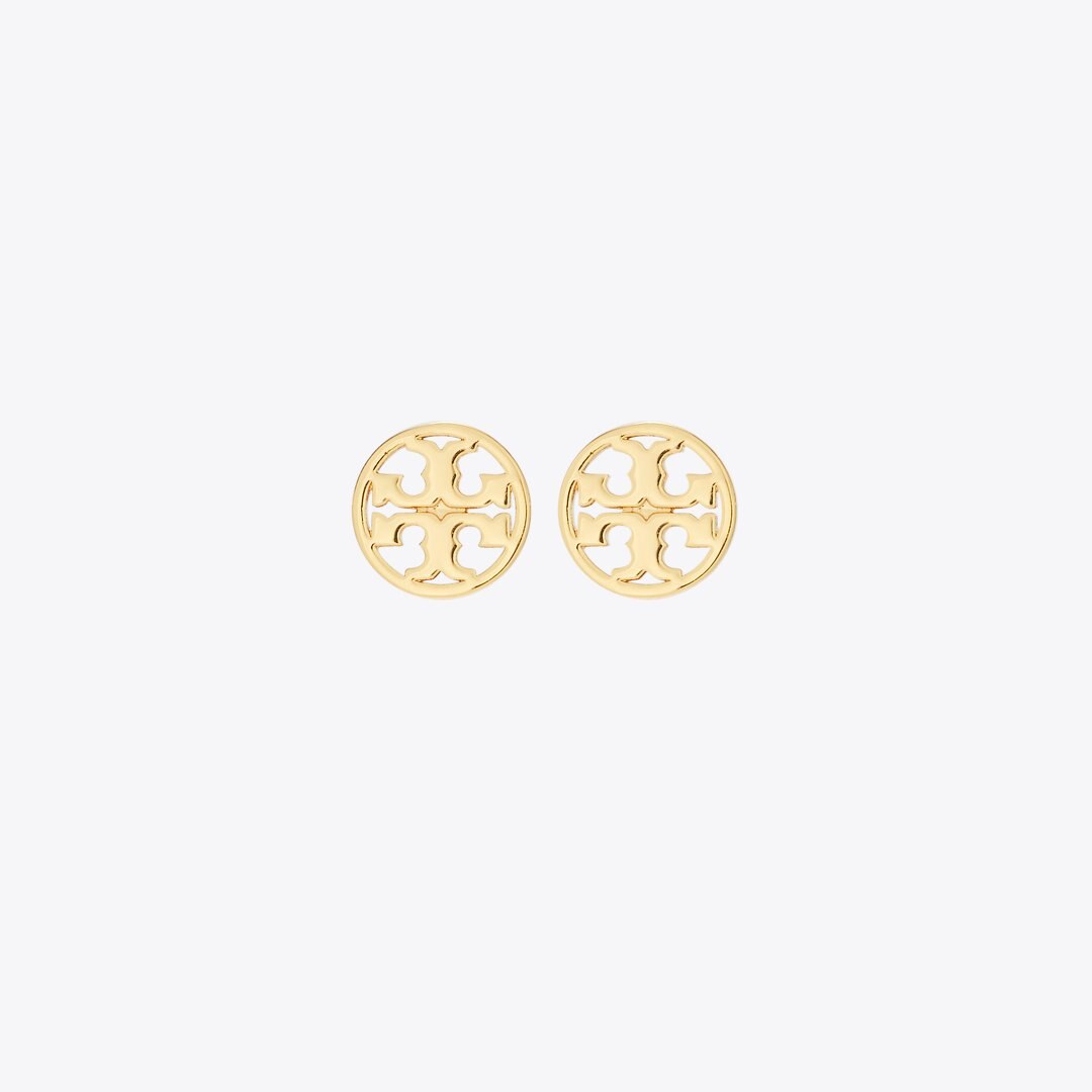 Tory Burch Icon Stud Earrings Tory Gold