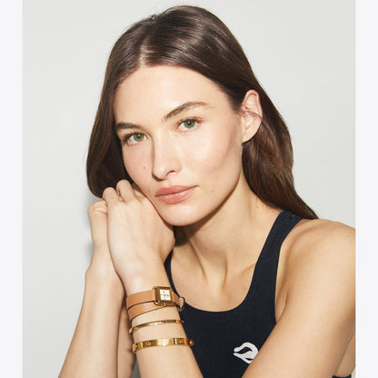 Tory Burch Icon Thin Bracelet Tory Gold