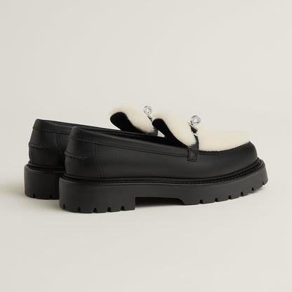 Hermes Icone Loafer Noir