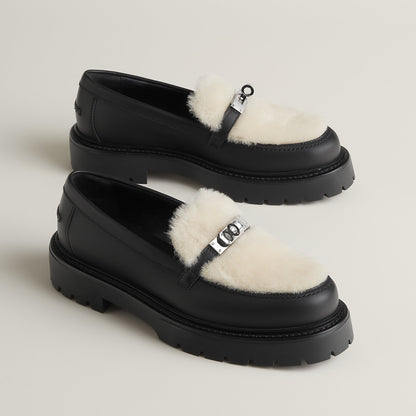  Hermes Icone Loafer Noir