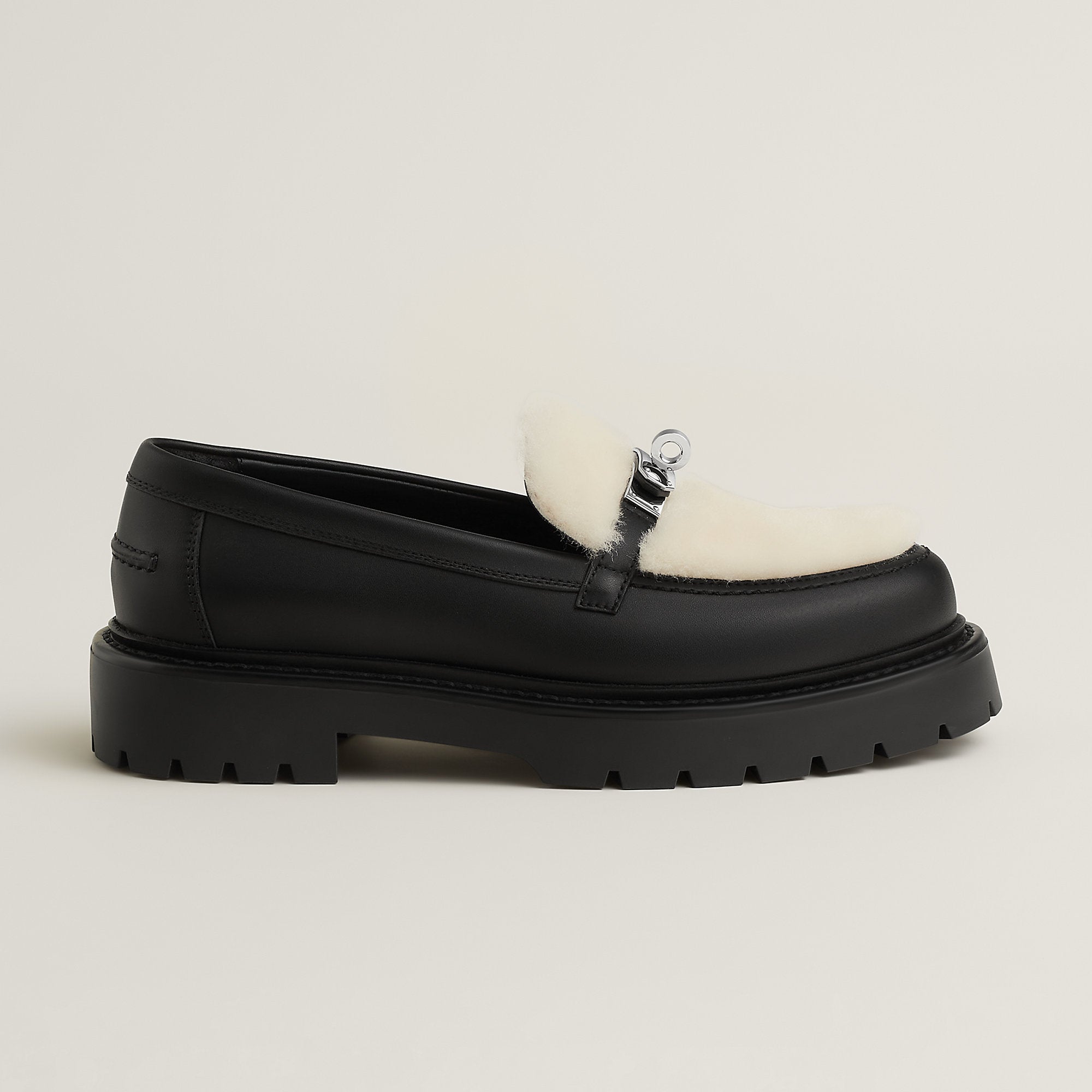  Hermes Icone Loafer Noir