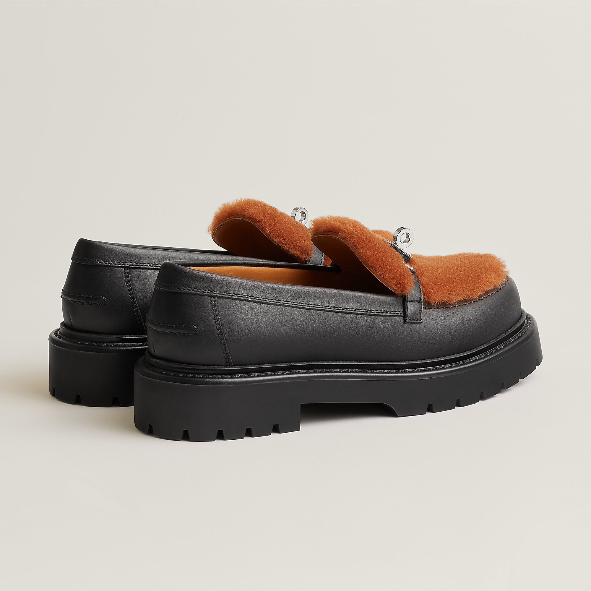  Hermes Icone Loafer Noir