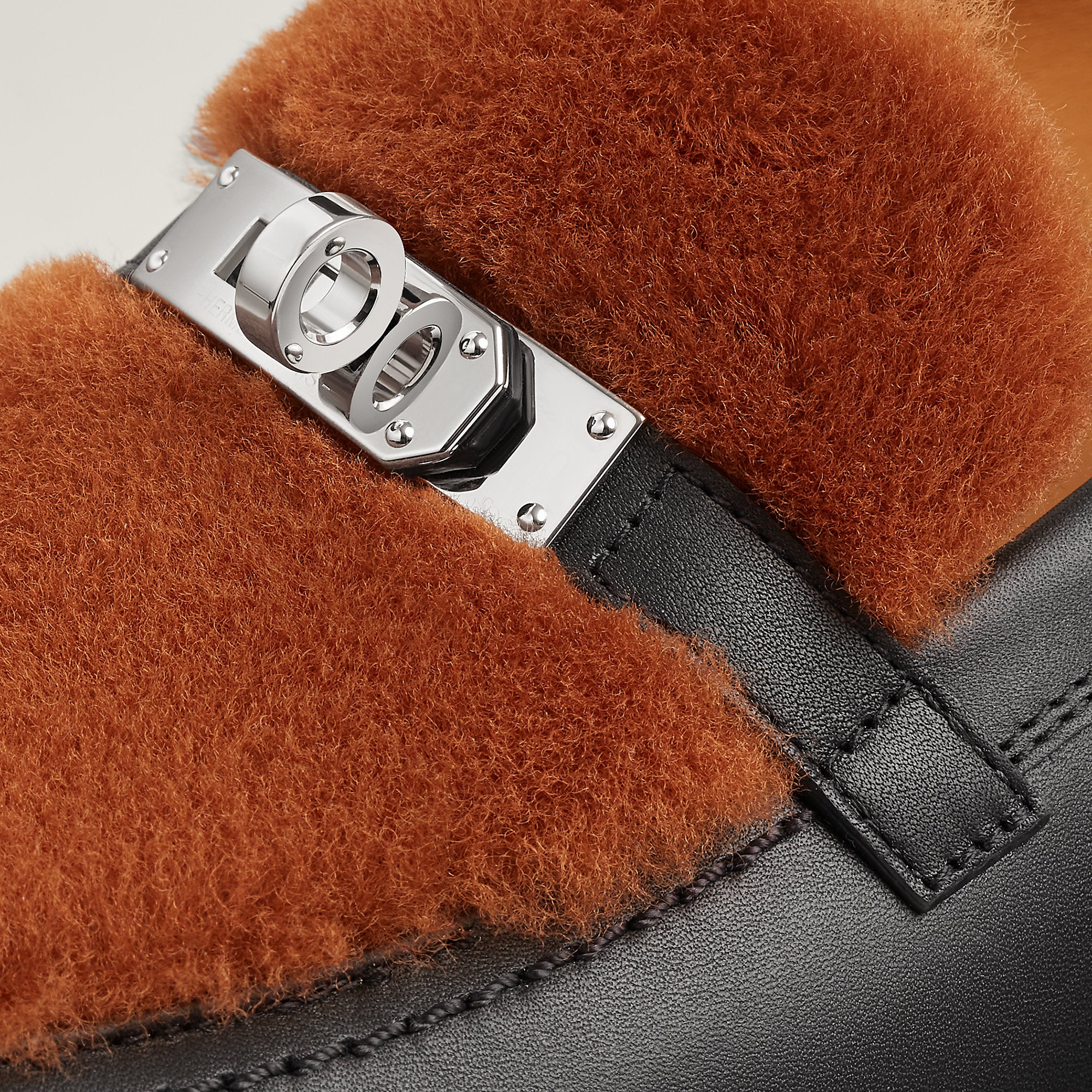  Hermes Icone Loafer Noir