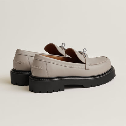  Hermes Icone Loafer Beige Galet