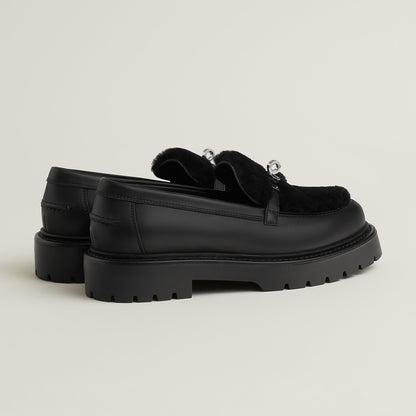  Hermes Icone Loafer Noir