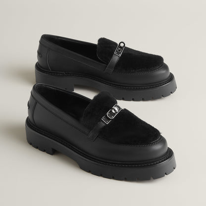  Hermes Icone Loafer Noir