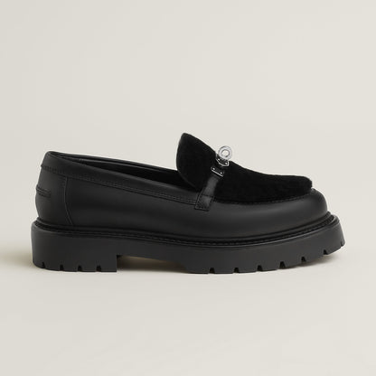  Hermes Icone Loafer Noir
