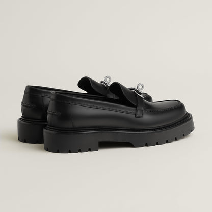  Hermes Icone Loafer Noir