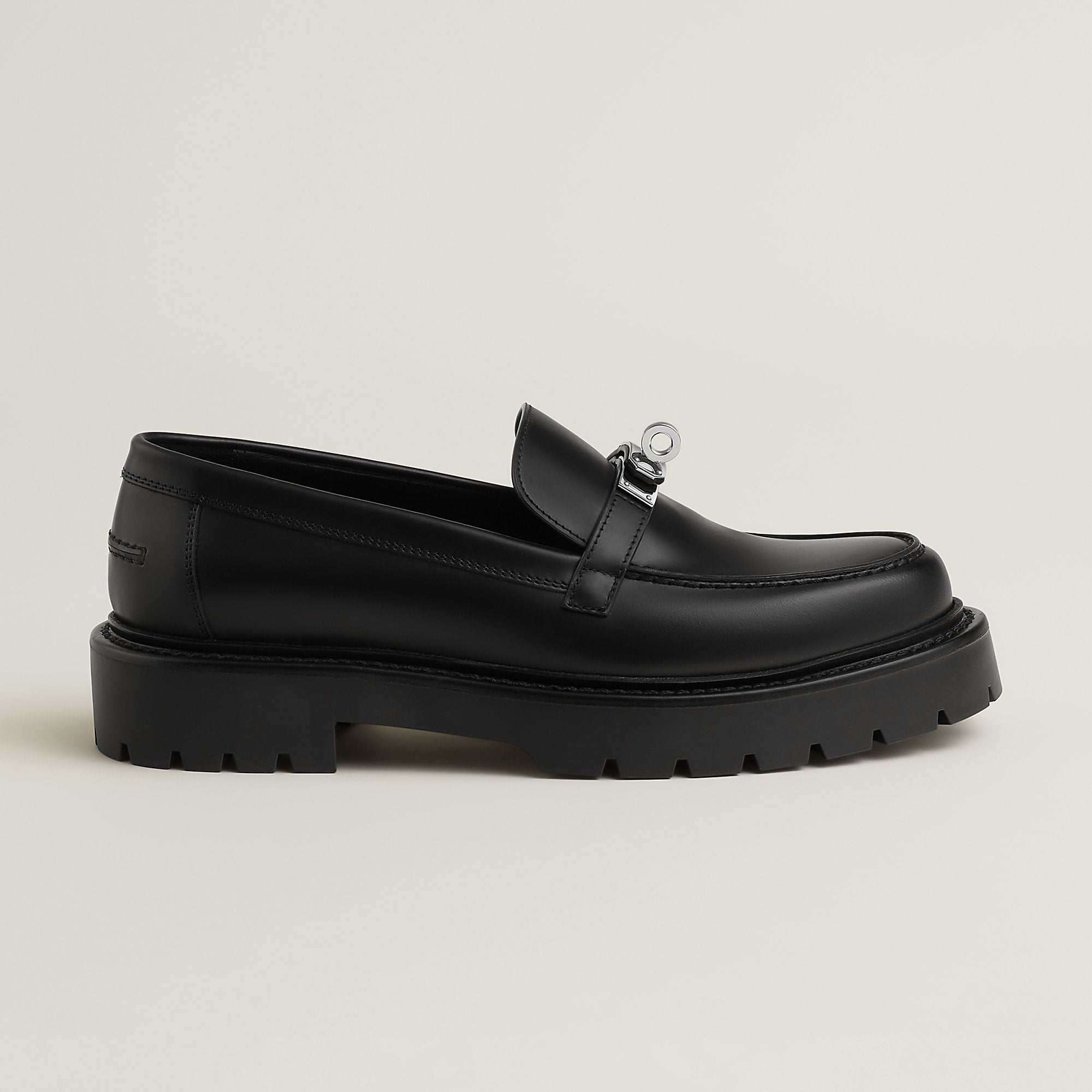  Hermes Icone Loafer Noir