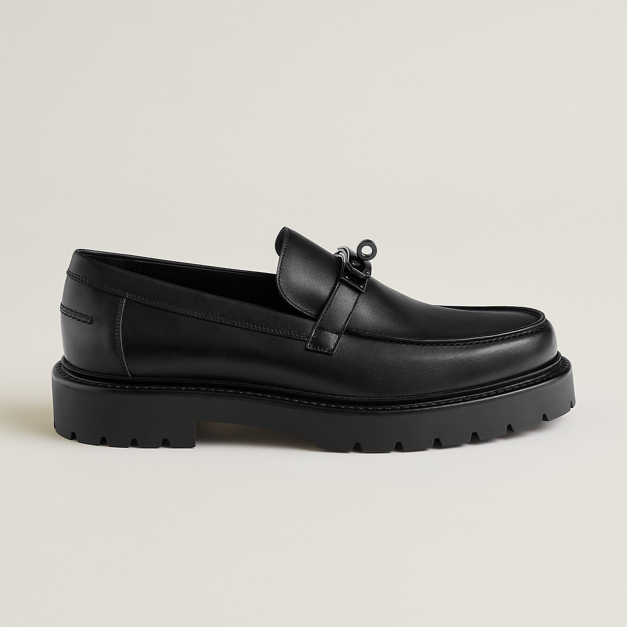  Hermes Icone Loafer Noir