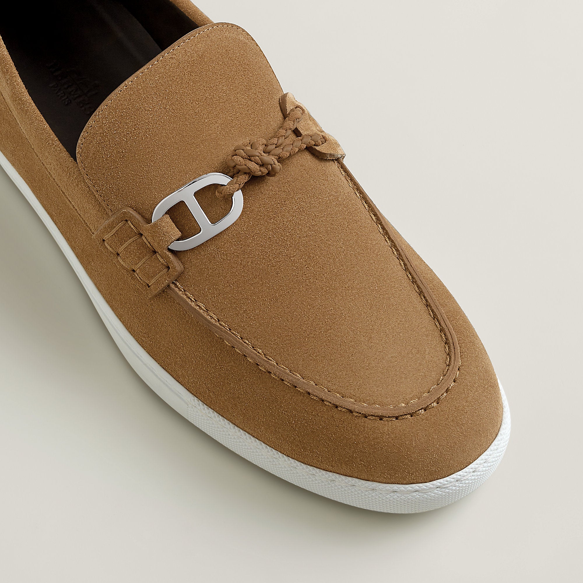  Hermes Ignacio Loafer Brun Fum