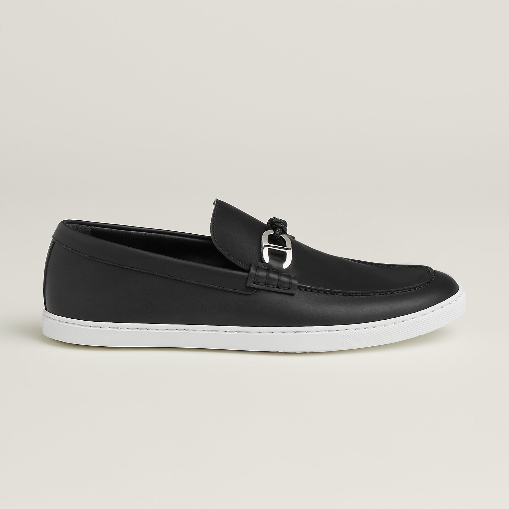  Hermes Ignacio Loafer Noir