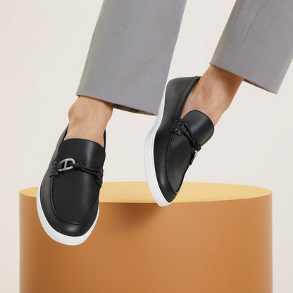  Hermes Ignacio Loafer Noir