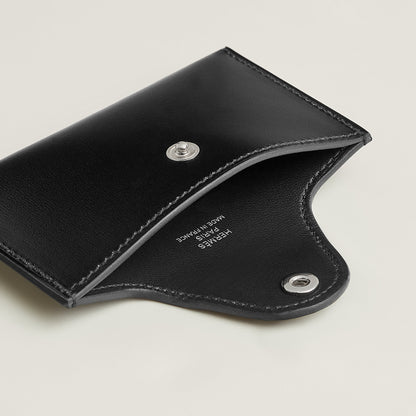  Hermes Iliade Card Holder Noir
