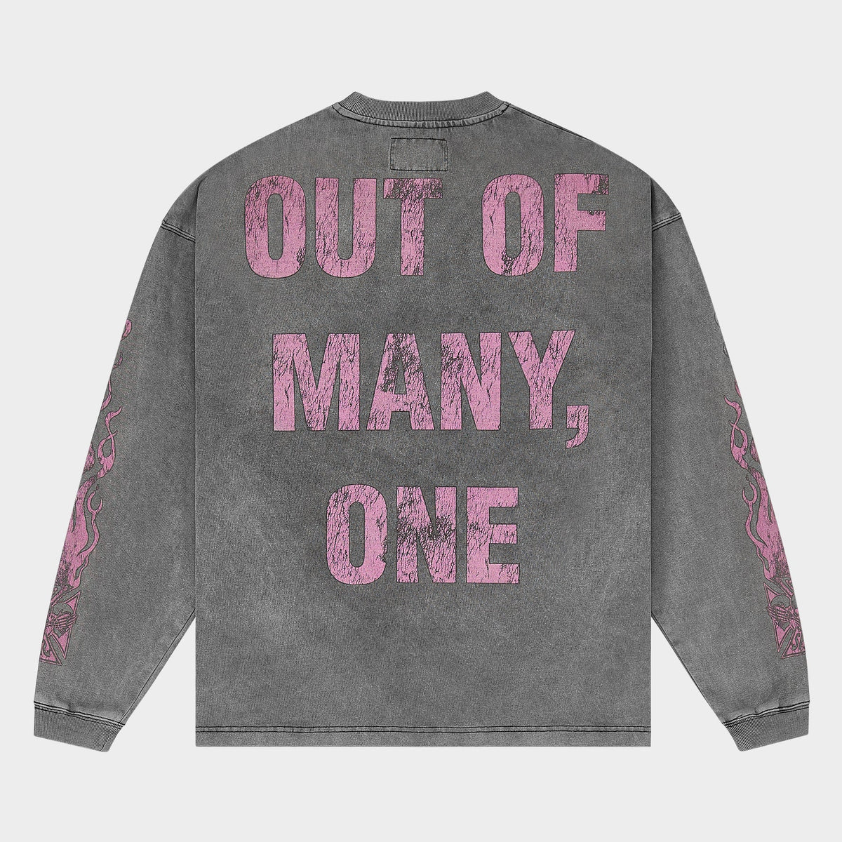 Godspeed Omerta LS T-Shirt (Grey Pink)