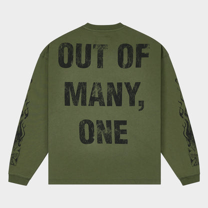 Godspeed Omerta LS T-Shirt (Olive)