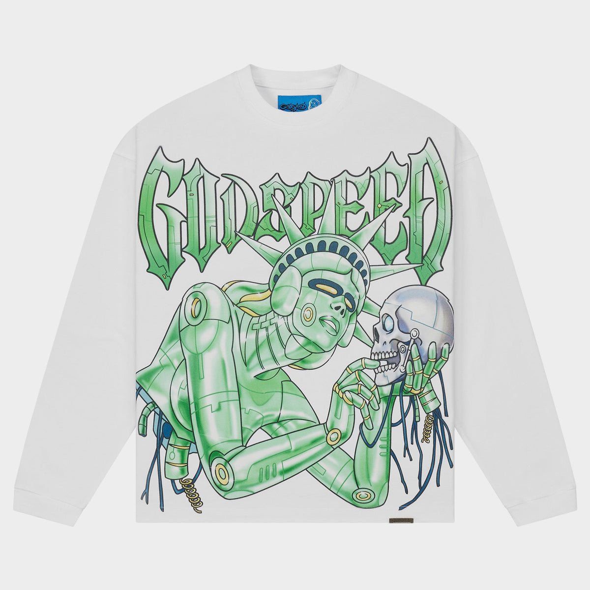 Godspeed Freedoms Protocol LS T-Shirt NG (White)