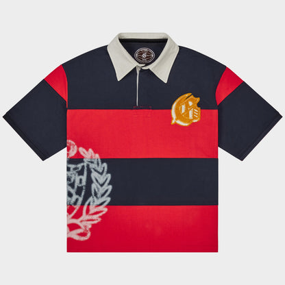 Godspeed GS Acdmy Polo (Red / Navy)