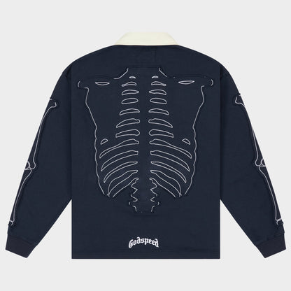 Godspeed Anatomy Polo Shirt (Navy)