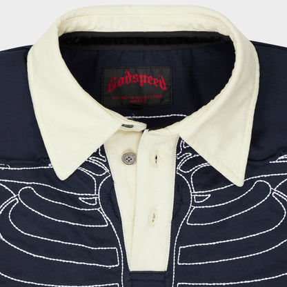 Godspeed Anatomy Polo Shirt (Navy)