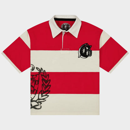 Godspeed GS Acdmy Polo (White / Red)