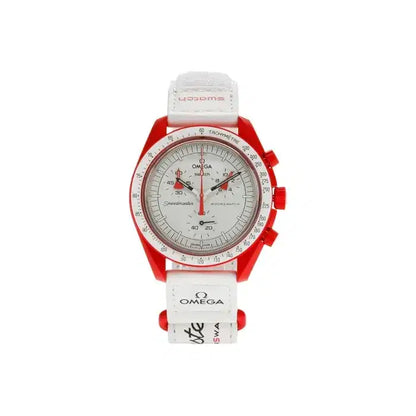 Swatch x Omega Bioceramic MoonSwatch Mission To Mars, dial