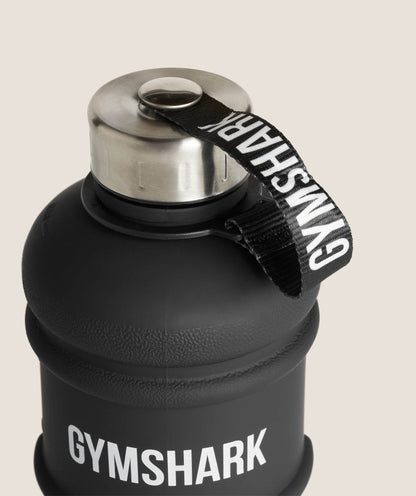 Gymshark 1 Liter Water Bottle Black