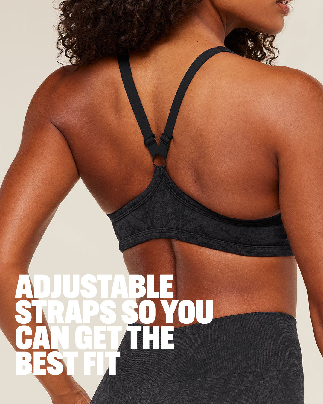 Women's Gymshark Adapt Animal X Whitney Sports Bra Black