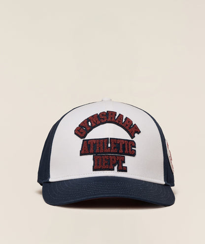 Gymshark 6 Panel Collegiate Trucker Heavy Blue