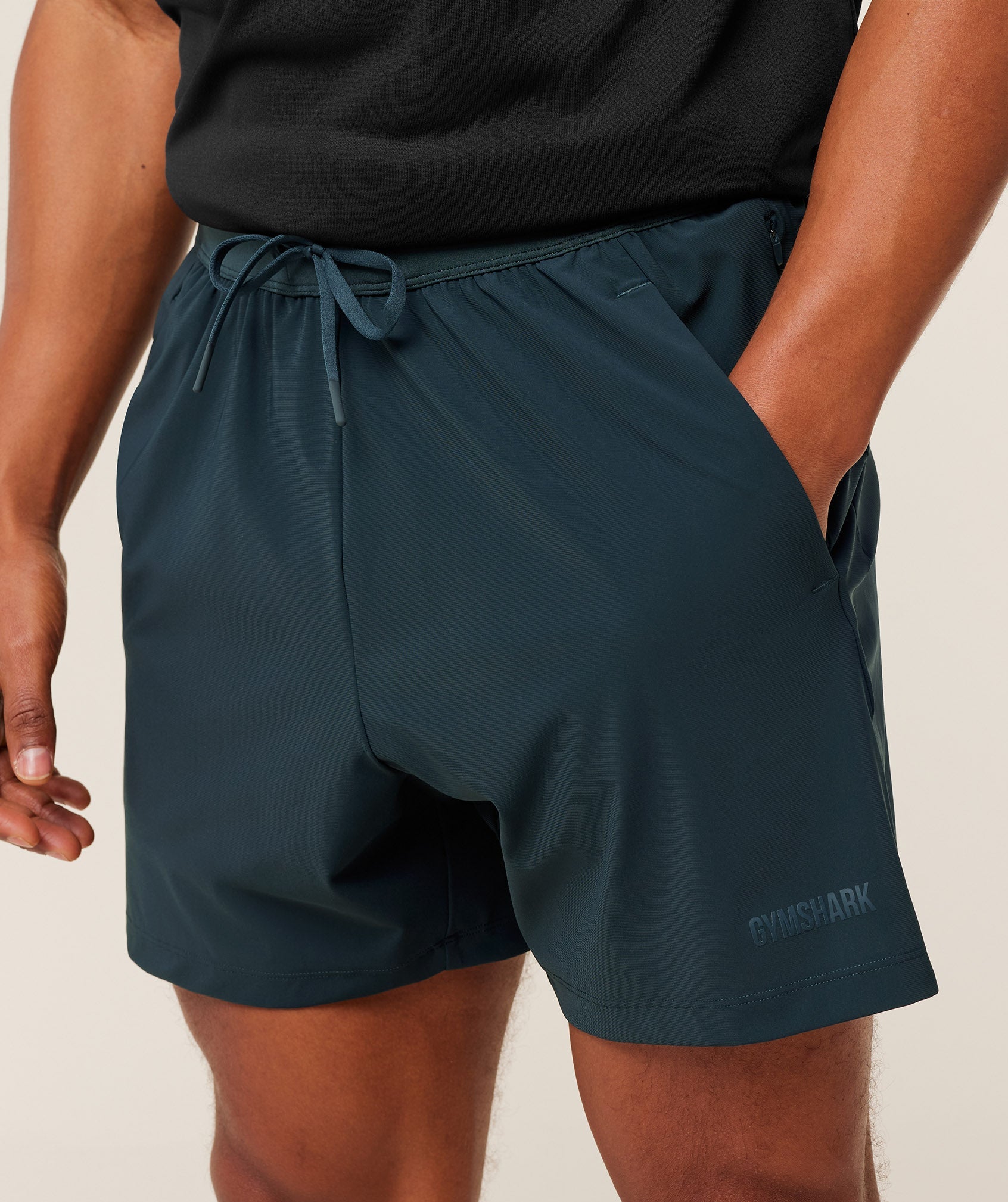 Gymshark Active Rest 6" Shorts Deep Petrol Blue