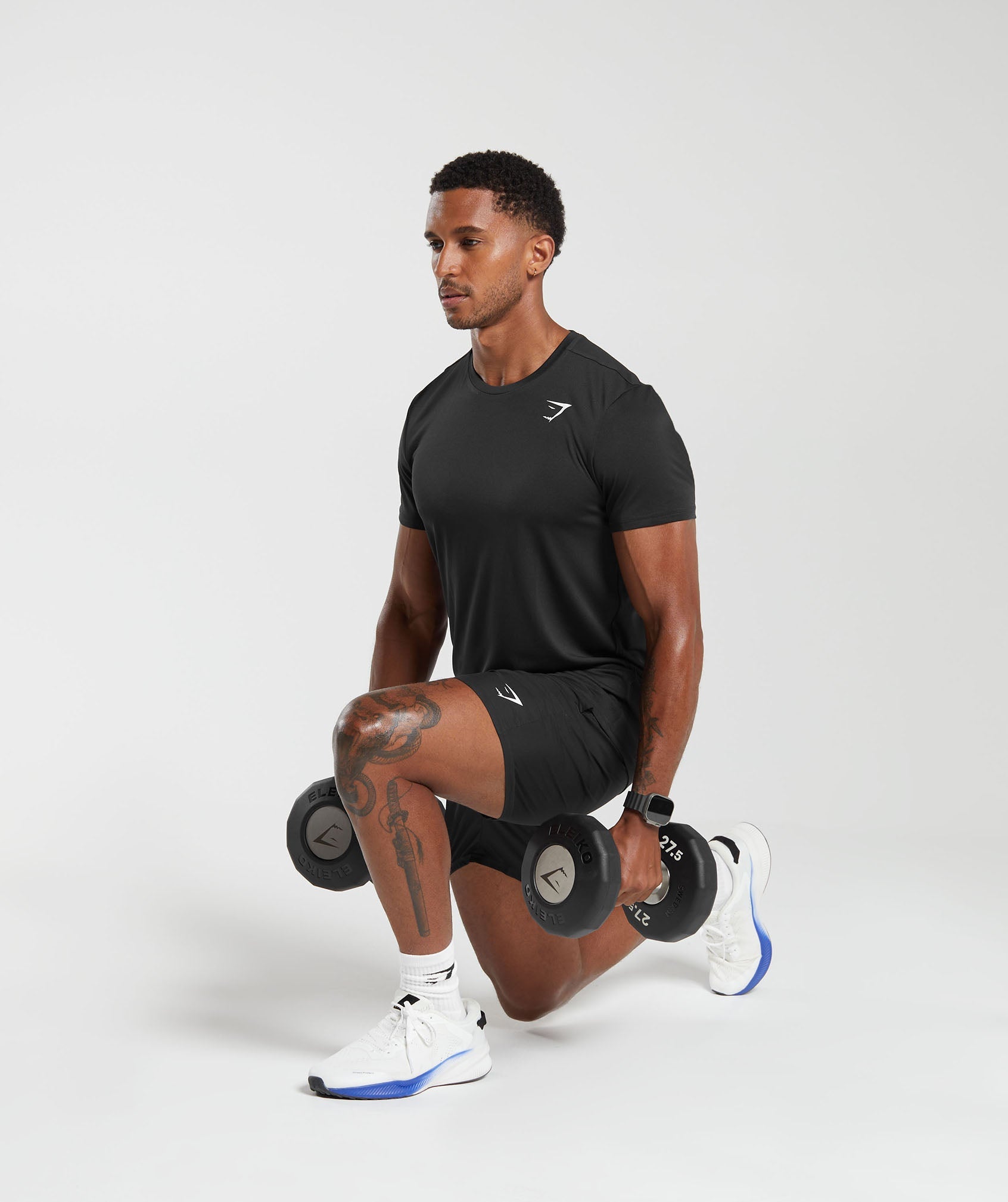 Gymshark Arrival T-Shirt Black