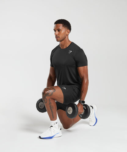 Gymshark Arrival T-Shirt Black