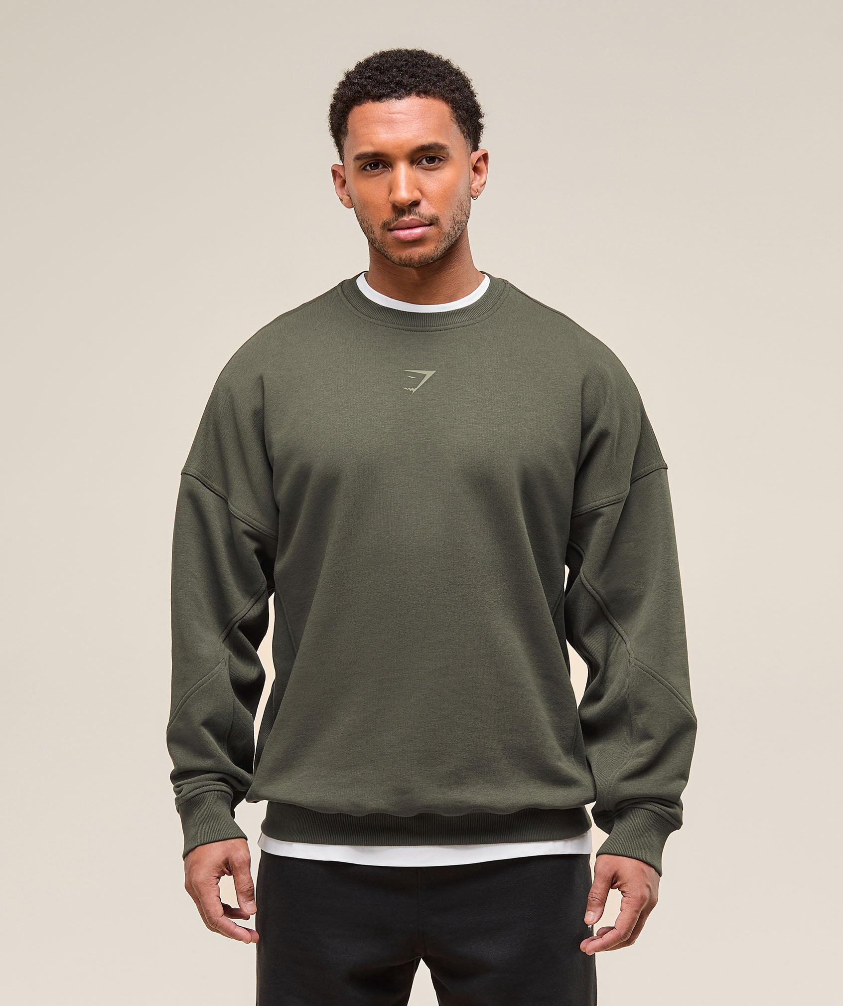 Gymshark Power Crew Strength Green