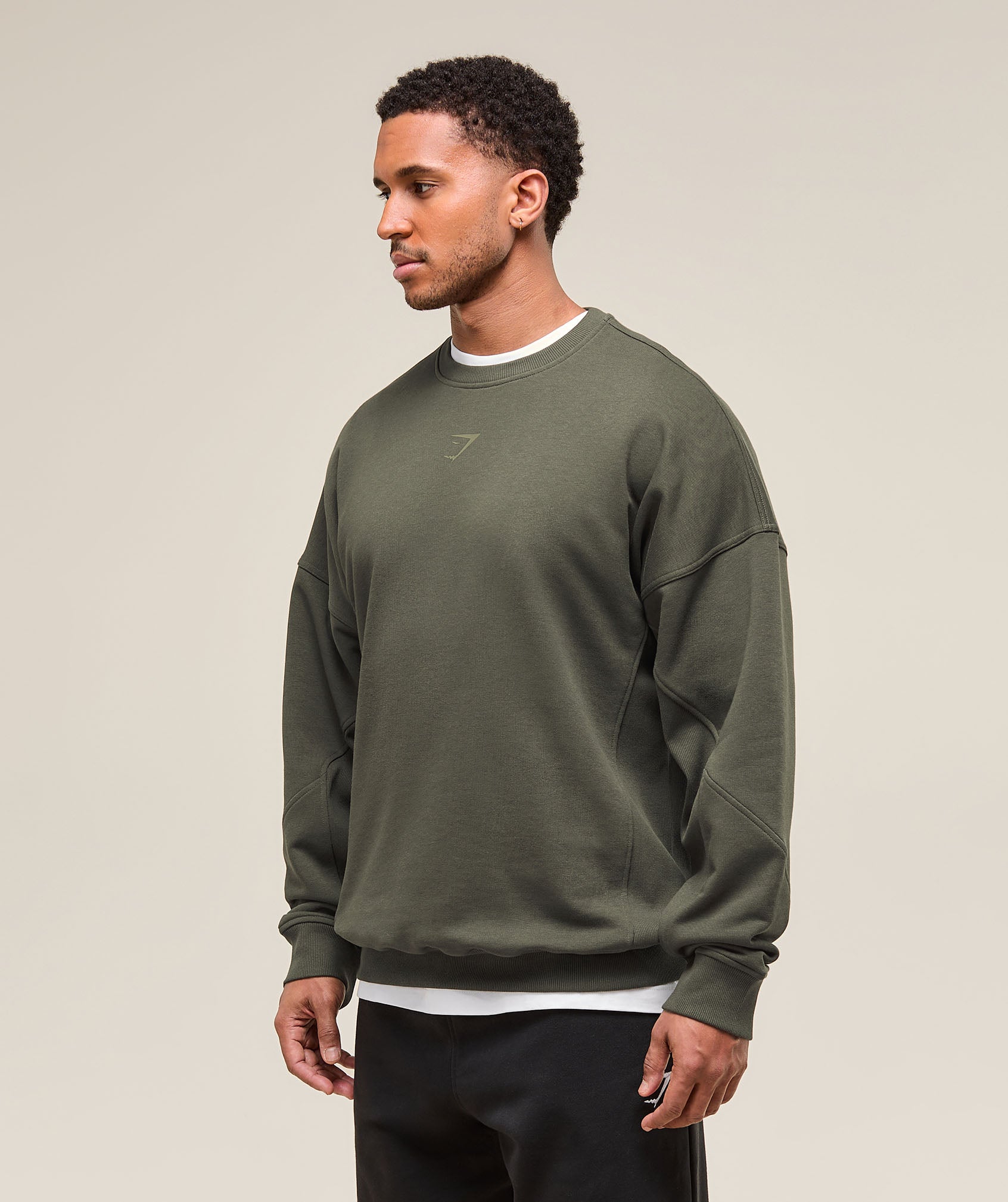 Gymshark Power Crew Strength Green
