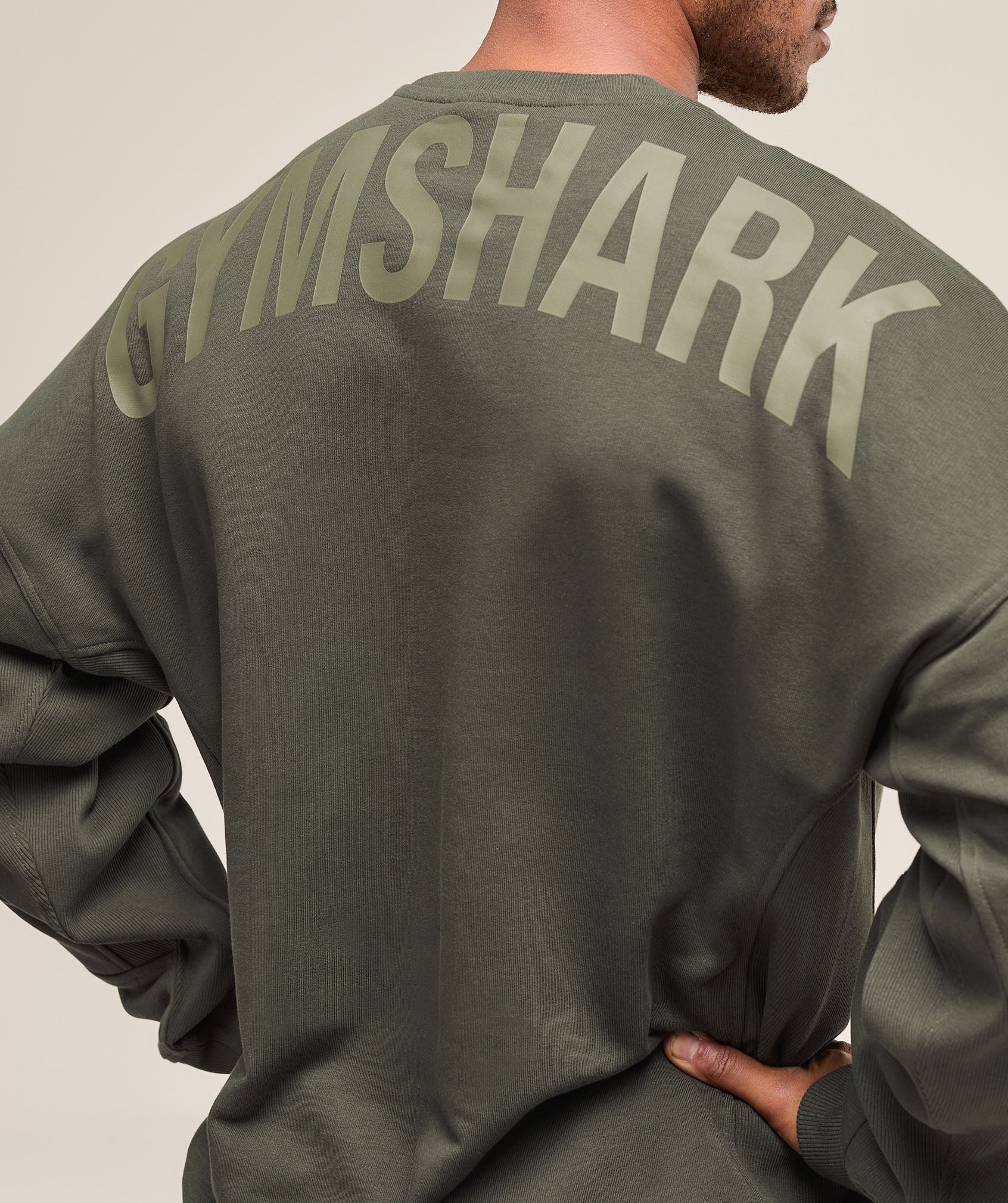 Gymshark Power Crew Strength Green