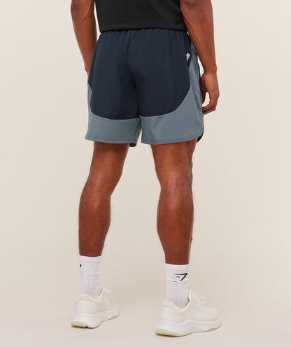 Gymshark Sport 25 Block 7" Shorts Heavy Blue