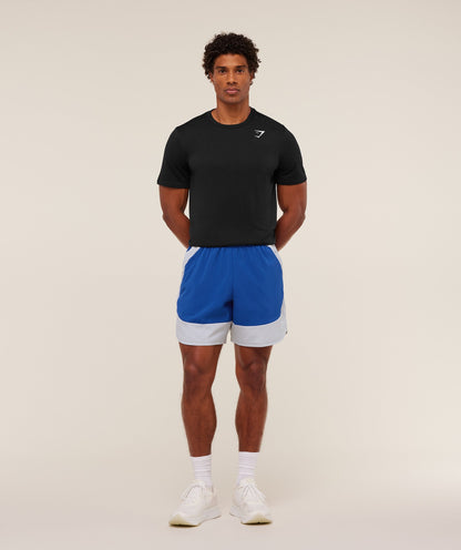 Gymshark Sport 25 Block 7" Shorts Athletic Blue