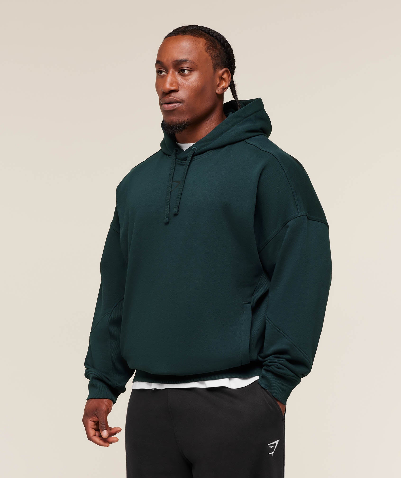 Gymshark Power Hoodie Deep Petrol Blue