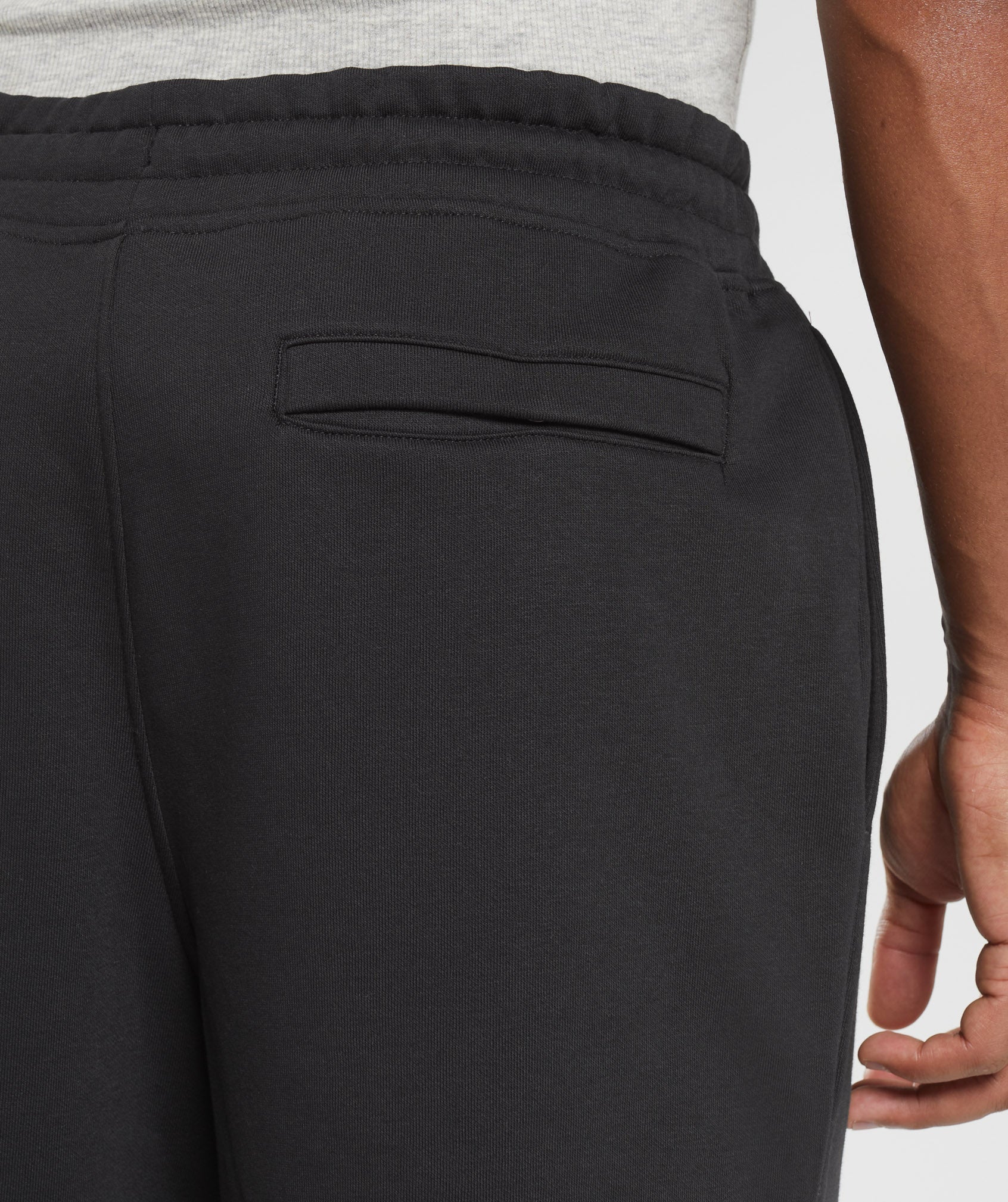 Gymshark Crest Straight Leg Joggers Black