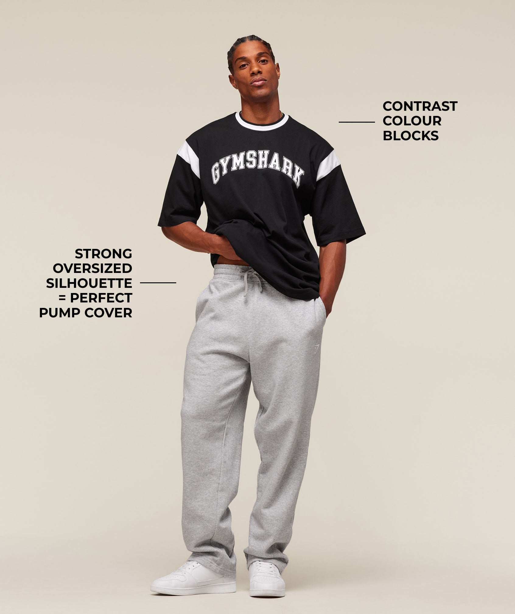 Gymshark Gslc Oversized T-Shirt Black