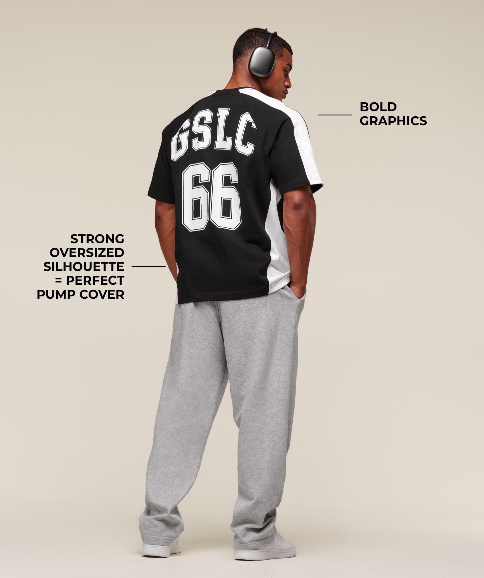 Gymshark Gslc 66 T-Shirt Black