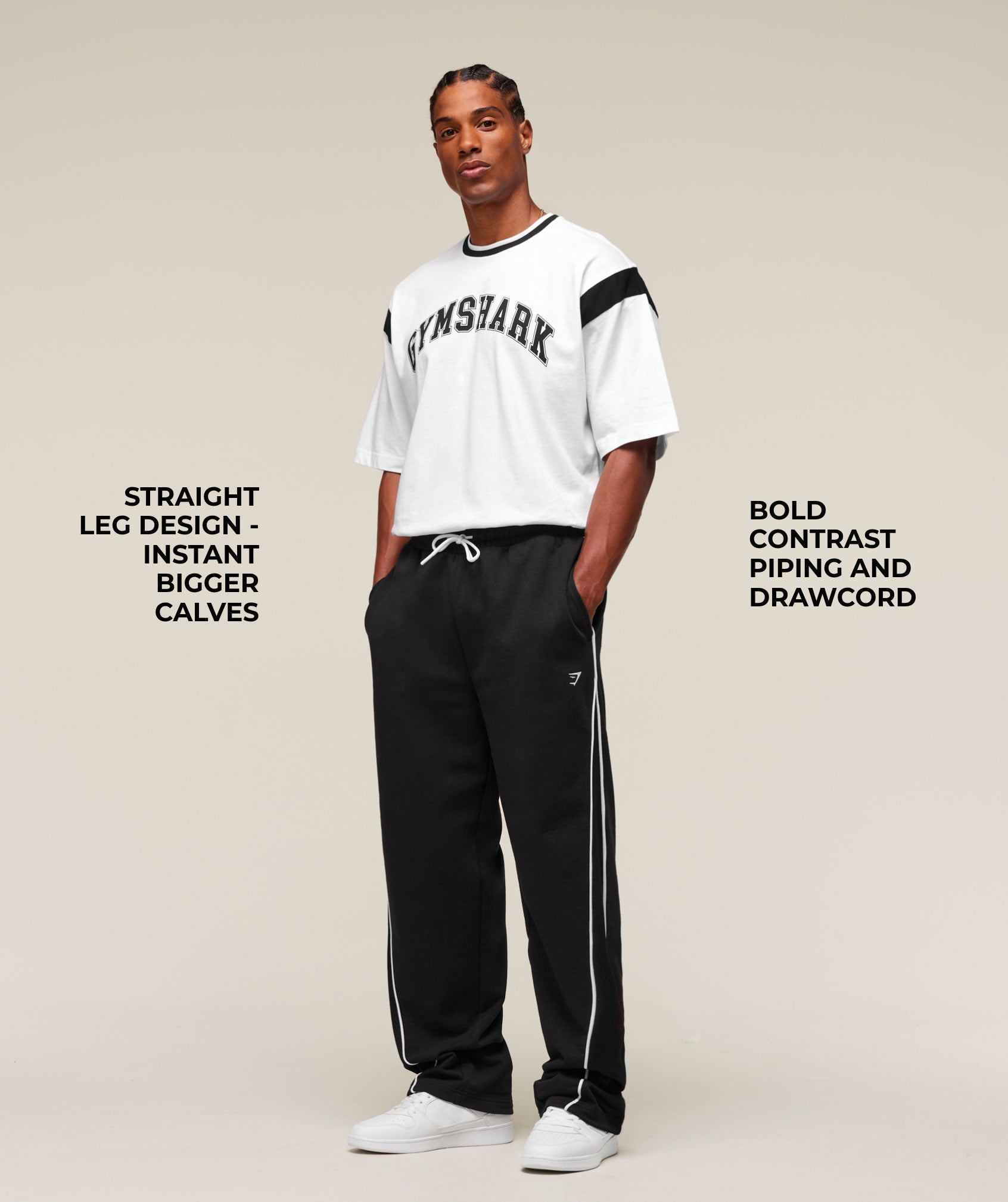 Gymshark Gslc Straight Leg Pant Black