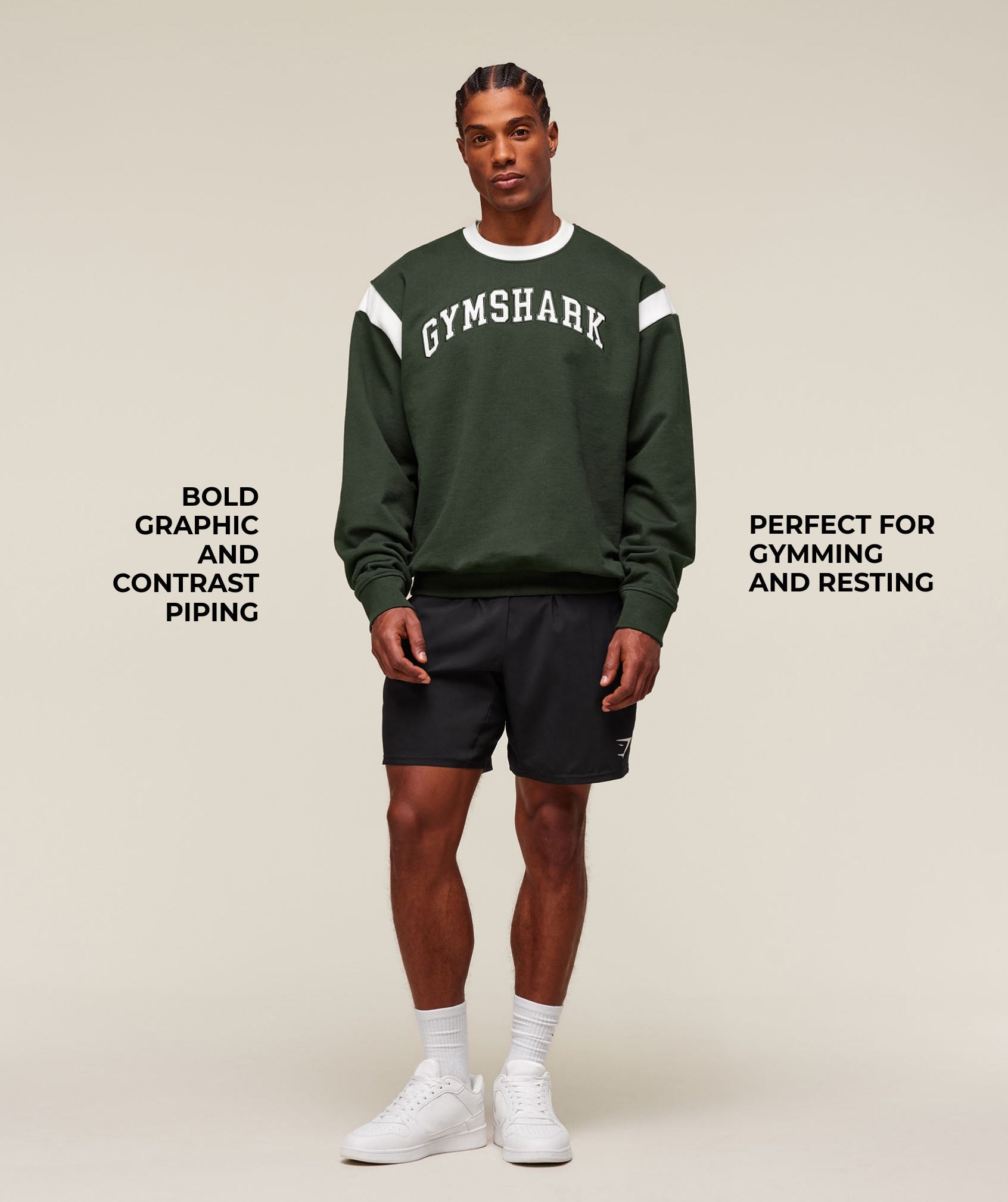 Gymshark Gslc Crew Trail Green