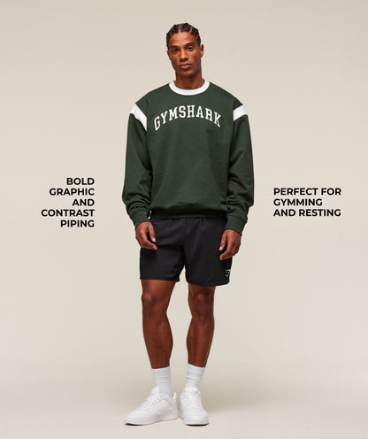 Gymshark Gslc Crew Trail Green