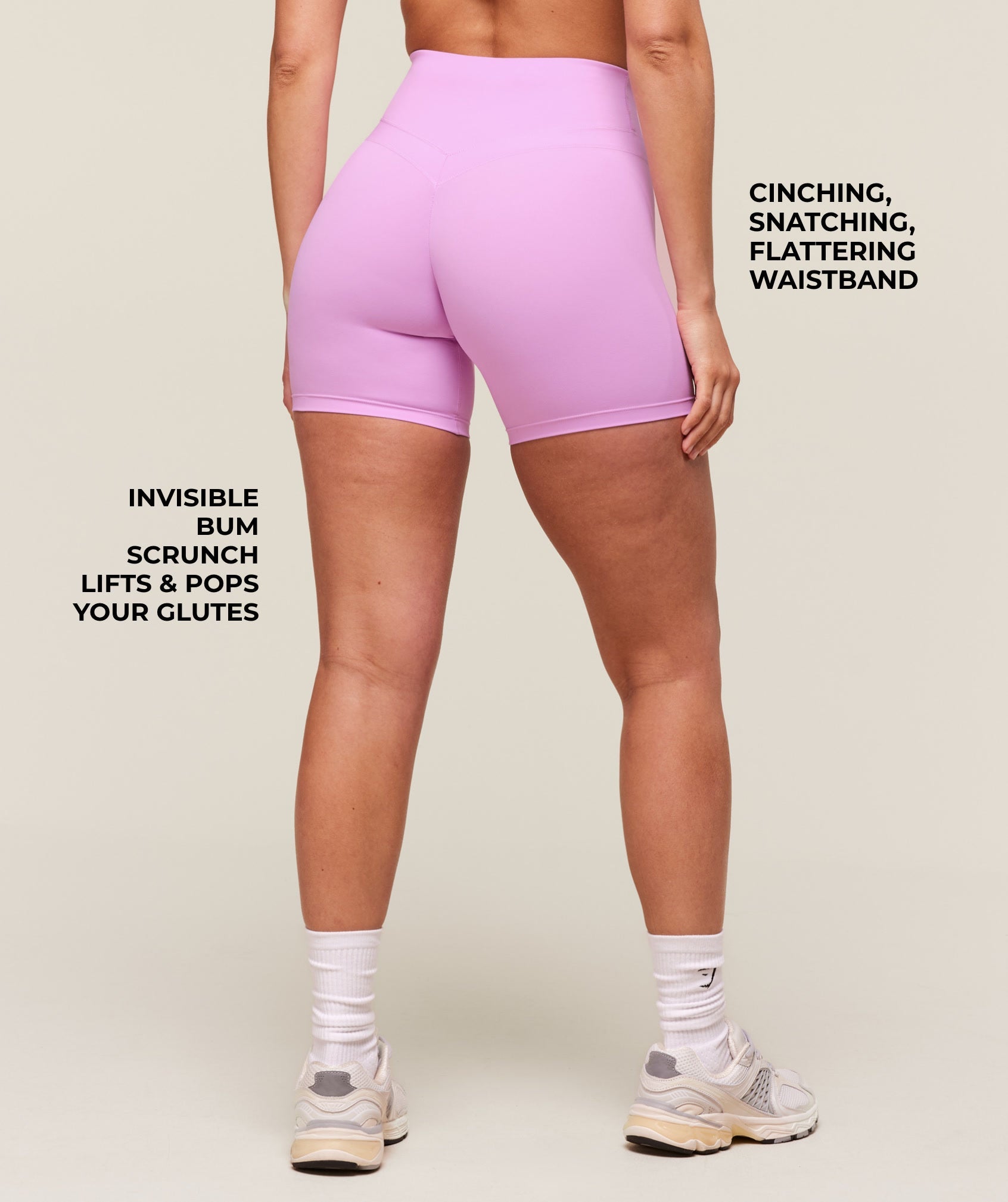 Women's Gymshark Whitney Shorts Sour Pink