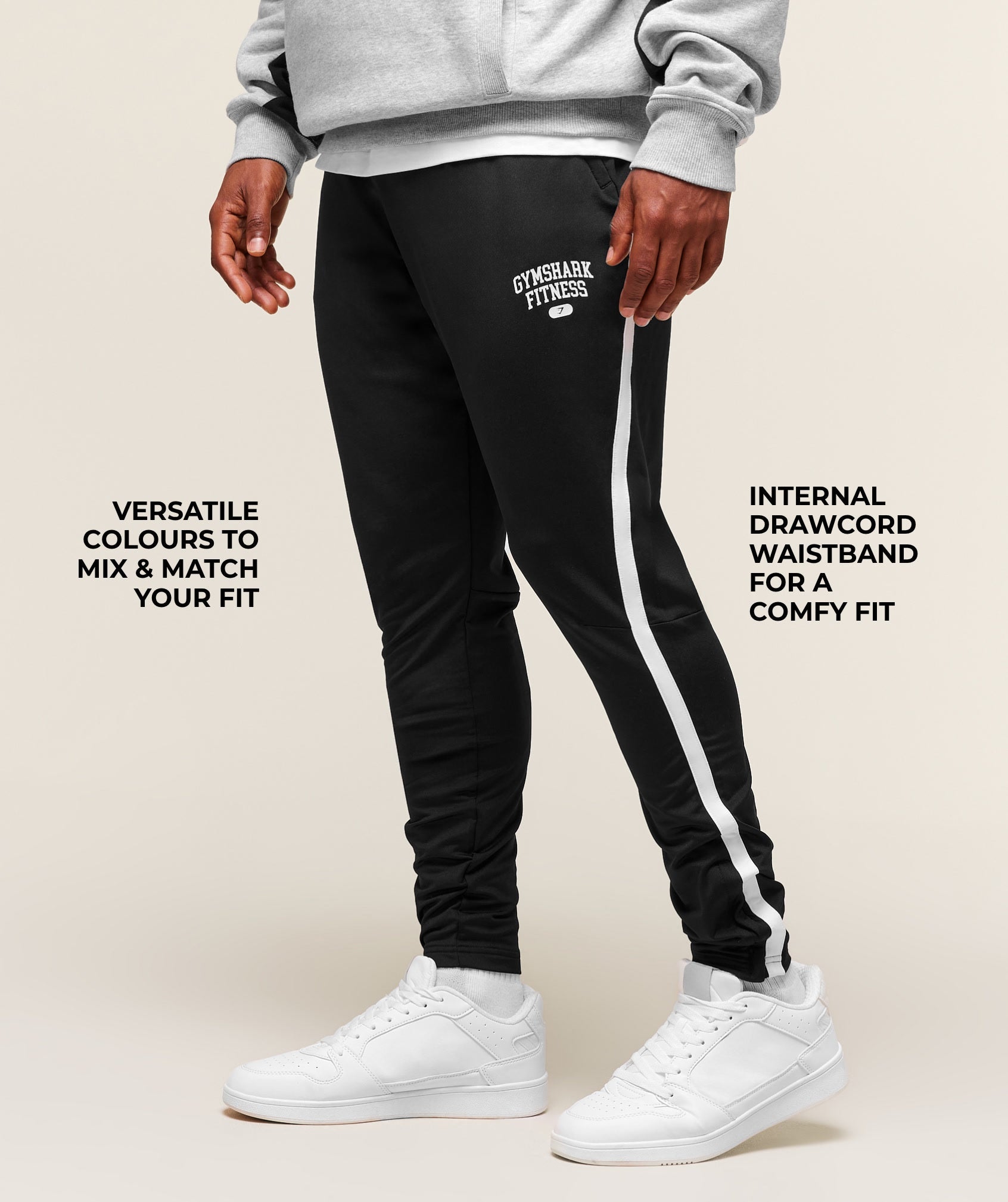 Gymshark Varsity Jogger Black