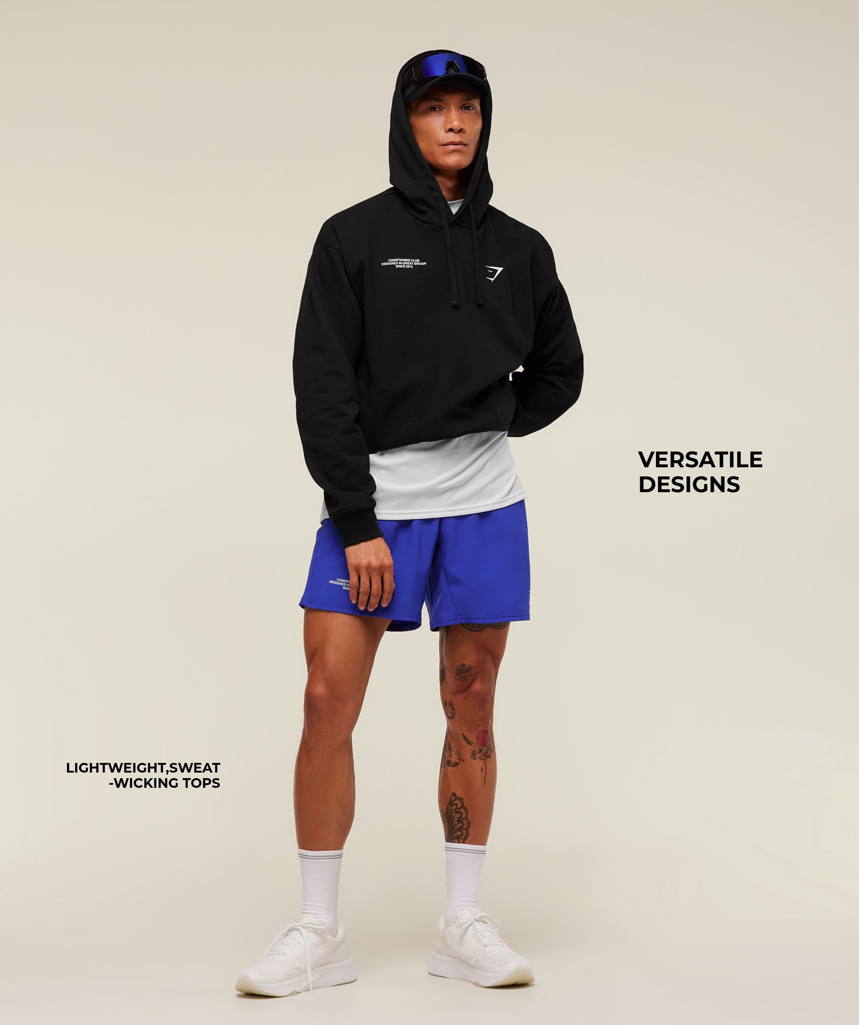 Gymshark Conditioning Club Shorts Athletic Blue