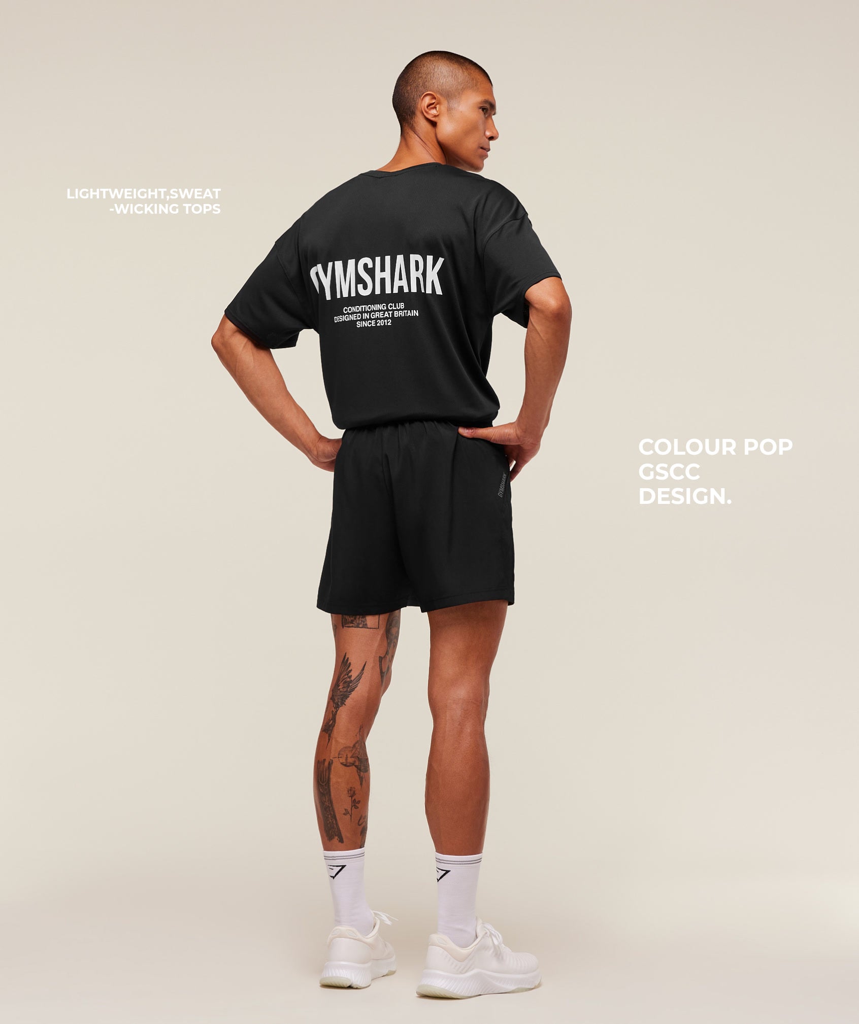 Gymshark Conditioning Club Oversized T-Shirt Black